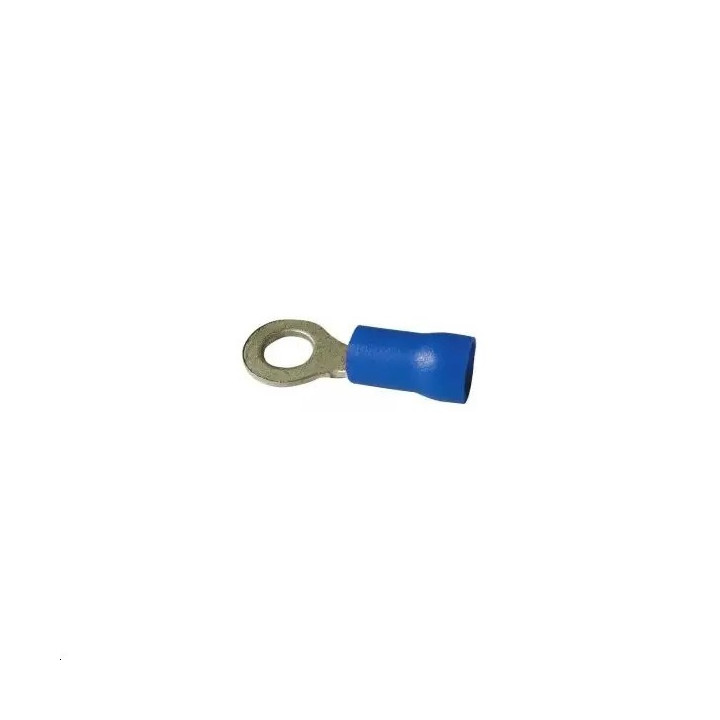 Cosse a oeil 8mm bleue