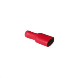 Cosse femelle isolee rouge