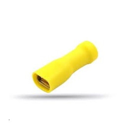 Cosse femelle isolee jaune
