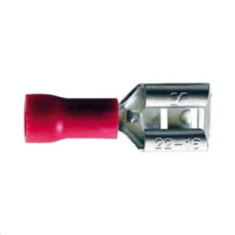 Cosse femelle non isolee rouge