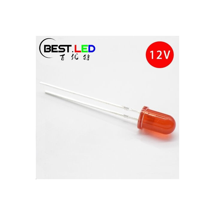 RESISTOR LED 3MMRED 12 V