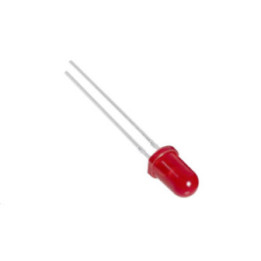 RESISTOR LED 5 MM RED 12V