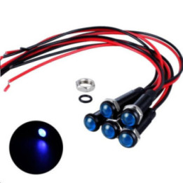 BLUE INDICATOR?6MM MOUNTING HOLE SI
