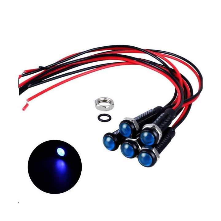 BLUE INDICATOR?6MM MOUNTING HOLE SI